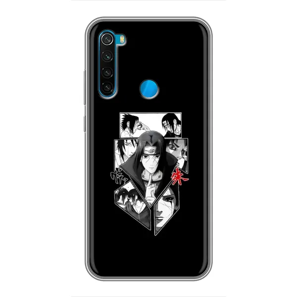 Чехол с рисунком «Коллаж Итачи» для Xiaomi Redmi Note 8T Чехол с рисунком «Коллаж Итачи» для Xiaomi Redmi Note 8T