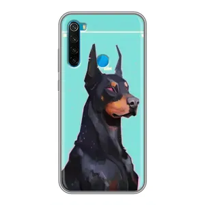 Чохол ДОБЕРМАН для Xiaomi Redmi Note 8T (Король доберман)