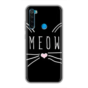 Бампер с изображением Котиков для Редми нот 8 т (КОТИК MEOW)