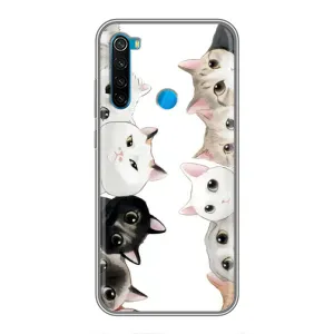 Силіконовий чохол з котиком для Xiaomi Redmi Note 8T (Коти)