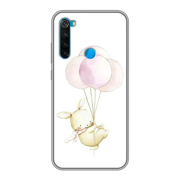 Чехол с рисунком «Кролик и шарики» для Xiaomi Redmi Note 8T Чехол с рисунком «Кролик и шарики» для Xiaomi Redmi Note 8T