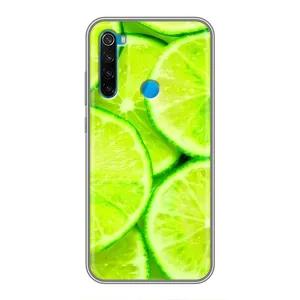 Чехол с изображением вкусной еды для Xiaomi Redmi Note 8T (Лайм)