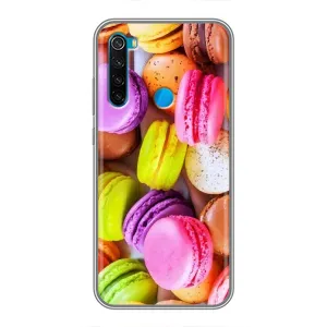 Чехол с изображением вкусной еды для Xiaomi Redmi Note 8T (Макаруны)