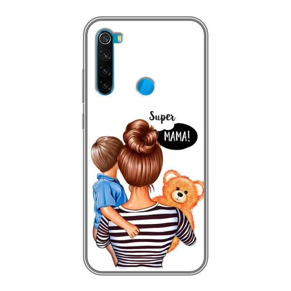 Чехол с рисунком «Мама и сын» для Xiaomi Redmi Note 8T
