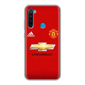 Силіконові Чохли з принтом Футбол на Xiaomi Redmi Note 8T (Man United)