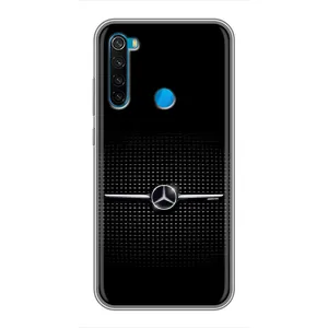 Силиконовый бампер с картинкой машины на Xiaomi Redmi Note 8T (Mercedes)