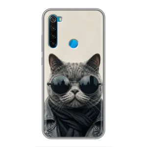 Чохол на тематику: Коти для Xiaomi Redmi Note 8T (Модний кіт)