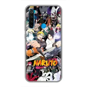 Купить Чехлы на телефон с принтом Anime для Xiaomi Redmi Note 8T (Наруто постер)