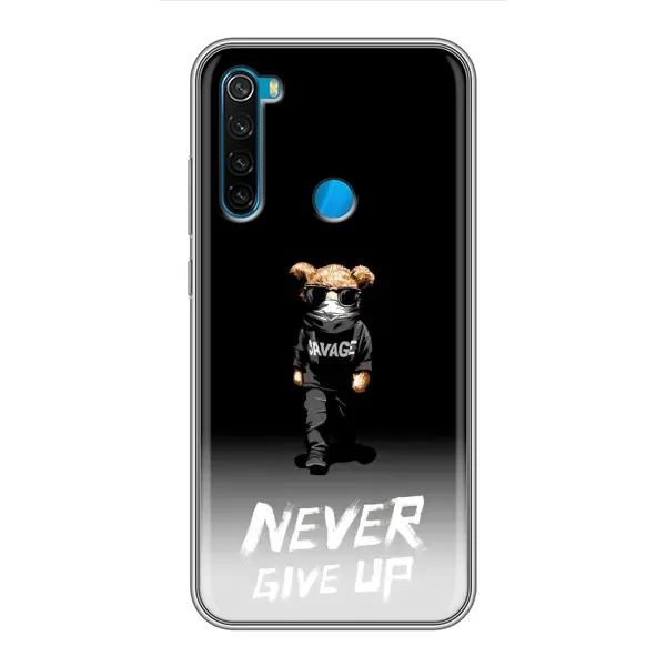 Чехол с рисунком «Never» для Xiaomi Redmi Note 8T Чехол с рисунком «Never» для Xiaomi Redmi Note 8T