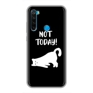 Бампер з зображенням Котиків для Редмі нот 8т (Not Today)