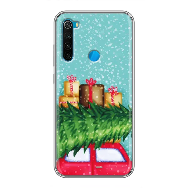 Чехол с рисунком «Новогодние подарки» для Xiaomi Redmi Note 8T Чехол с рисунком «Новогодние подарки» для Xiaomi Redmi Note 8T