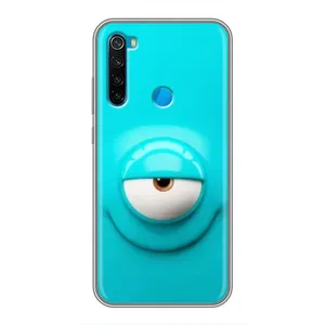 Силиконовые Чехлы (смешные стикеры) для Xiaomi Redmi Note 8T (Одноглазик)