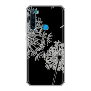 Силіконовий Чохол з кульбабками на Xiaomi Redmi Note 8T (Кульбаба)
