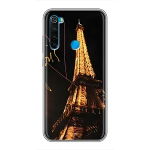 Чехол с Эйфелевой башней на Xiaomi Redmi Note 8T (Paris)