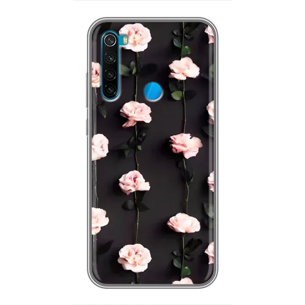 Чехол с рисунком «Розы» для Xiaomi Redmi Note 8T Чехол с рисунком «Розы» для Xiaomi Redmi Note 8T