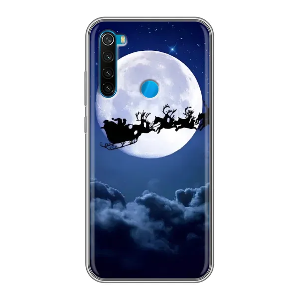 Чехол с рисунком «Санта - луна» для Xiaomi Redmi Note 8T Чехол с рисунком «Санта - луна» для Xiaomi Redmi Note 8T