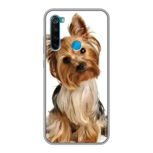 Чехол (ТПУ) Милые собачки для Xiaomi Redmi Note 8T (Собака Терьер)