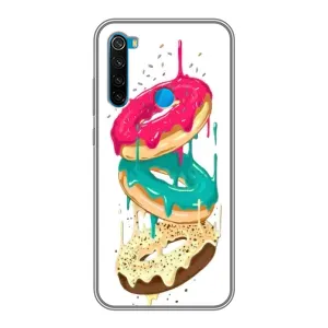 Чехол с изображением вкусной еды для Xiaomi Redmi Note 8T (Сочные пончики)