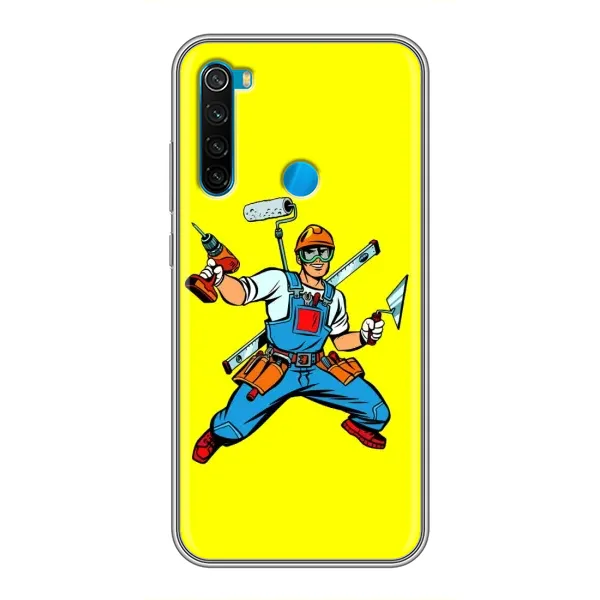 Чехол с рисунком «Строитель» для Xiaomi Redmi Note 8T Чехол с рисунком «Строитель» для Xiaomi Redmi Note 8T
