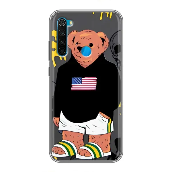 Чехол с рисунком «Teddy USA» для Xiaomi Redmi Note 8T Чехол с рисунком «Teddy USA» для Xiaomi Redmi Note 8T