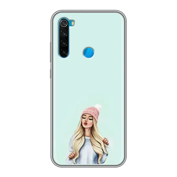 Чехол с рисунком «В шапке» для Xiaomi Redmi Note 8T
