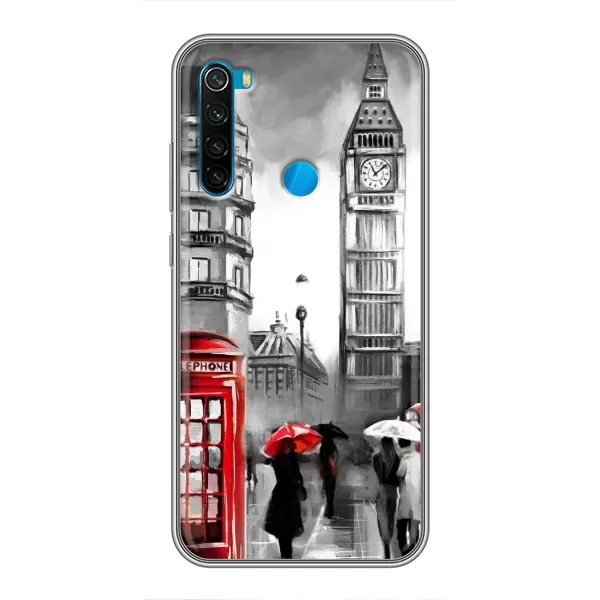 Чехол с рисунком «Вид на Биг Бен» для Xiaomi Redmi Note 8T Чехол с рисунком «Вид на Биг Бен» для Xiaomi Redmi Note 8T