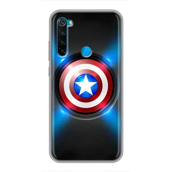 Чохол з малюнком «Яскраий Щит Капітана» для Xiaomi Redmi Note 8T Чохол з малюнком «Яскраий Щит Капітана» для Xiaomi Redmi Note 8T