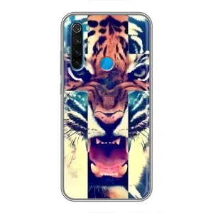 Чохли з зображенням різних тварин на Xiaomi Redmi Note 8T (Яскравий Тигр)