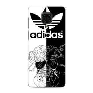 Чохол с стилі "Адідас" для Редмі Нот 9 про макс (Adidas шнурки)