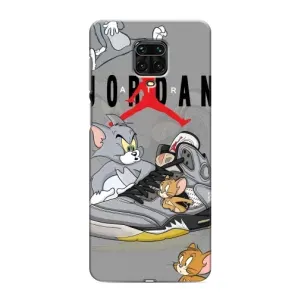Силіконовый Чохол Nike Air Jordan на Редмі Нот 9 про макс (Air Jordan)