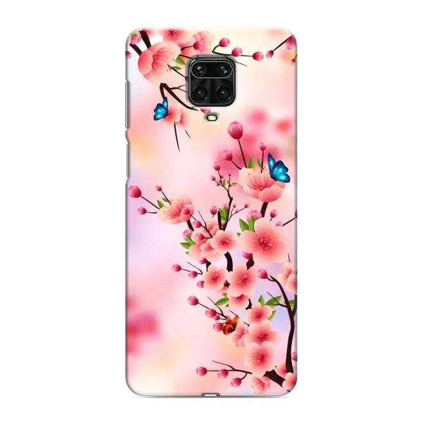Чехол с рисунком «Бабочки на сакуре» для Xiaomi Redmi Note 9 Pro Max Чехол с рисунком «Бабочки на сакуре» для Xiaomi Redmi Note 9 Pro Max