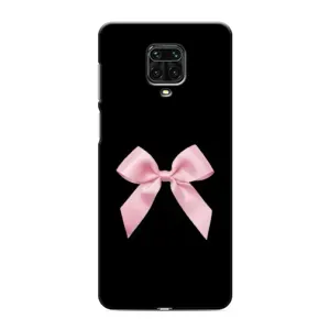 Чохол банти для Xiaomi Redmi Note 9 Pro Max (Бант на чорному)