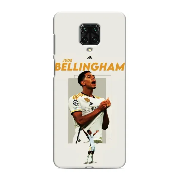 Чехол с рисунком «Беллингем Реал» для Xiaomi Redmi Note 9 Pro Max Чехол с рисунком «Беллингем Реал» для Xiaomi Redmi Note 9 Pro Max