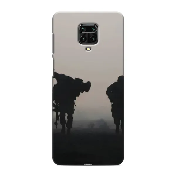 Чехол с рисунком «Бой солдат» для Xiaomi Redmi Note 9 Pro Max