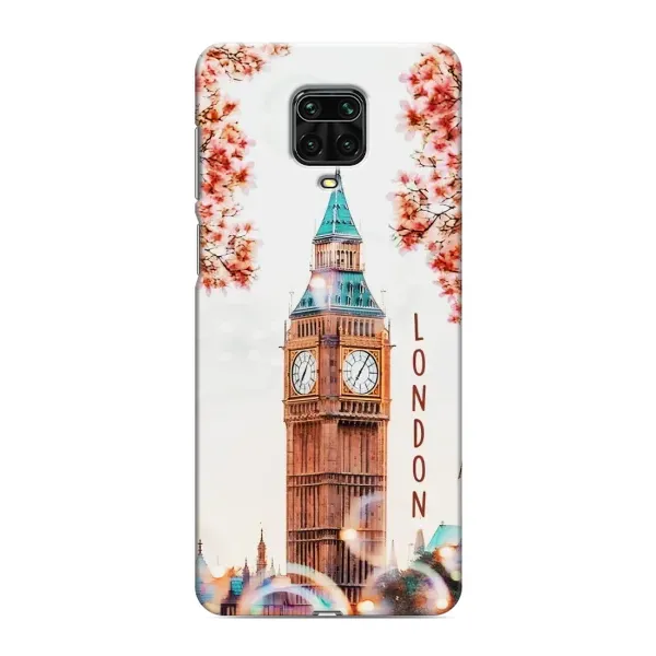 Чехол с рисунком «Часы Лондон» для Xiaomi Redmi Note 9 Pro Max Чехол с рисунком «Часы Лондон» для Xiaomi Redmi Note 9 Pro Max