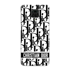 Чехол (Dior, Prada, YSL, Chanel) для Xiaomi Redmi Note 9 Pro Max (Christian Dior)