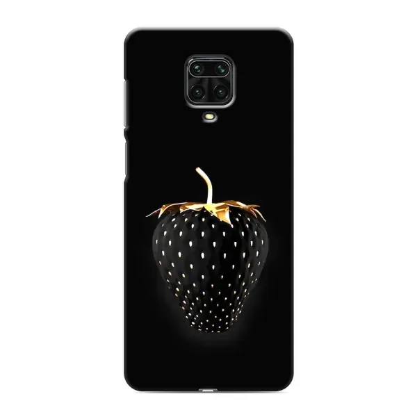 Чехол с рисунком «Чёрная клубника» для Xiaomi Redmi Note 9 Pro Max Чехол с рисунком «Чёрная клубника» для Xiaomi Redmi Note 9 Pro Max