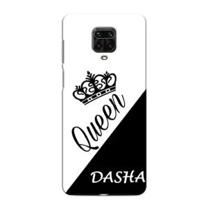 Іменні Жіночі Чохли для Xiaomi Redmi Note 9 Pro Max (DASHA)