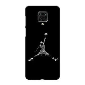 Силіконовый Чохол Nike Air Jordan на Редмі Нот 9 про макс (Джордан)