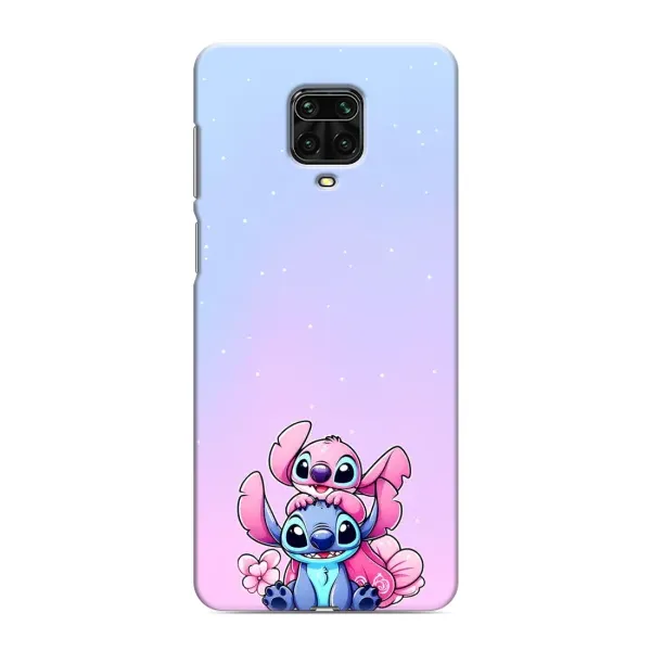 Чехол с рисунком «Энджл и Стич» для Xiaomi Redmi Note 9 Pro Max Чехол с рисунком «Энджл и Стич» для Xiaomi Redmi Note 9 Pro Max