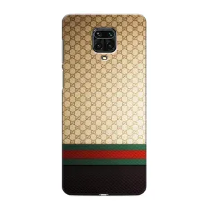 Чохли бренд ГУЧЧІ для Xiaomi Redmi Note 9 Pro Max (Фон Гуччі)