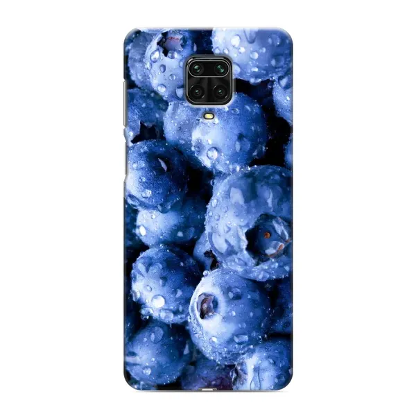 Чехол с рисунком «Голубика» для Xiaomi Redmi Note 9 Pro Max Чехол с рисунком «Голубика» для Xiaomi Redmi Note 9 Pro Max