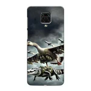 Чохол з мемами траралело тралала для Xiaomi Redmi Note 9 Pro Max (Гусіні і крокоділо)