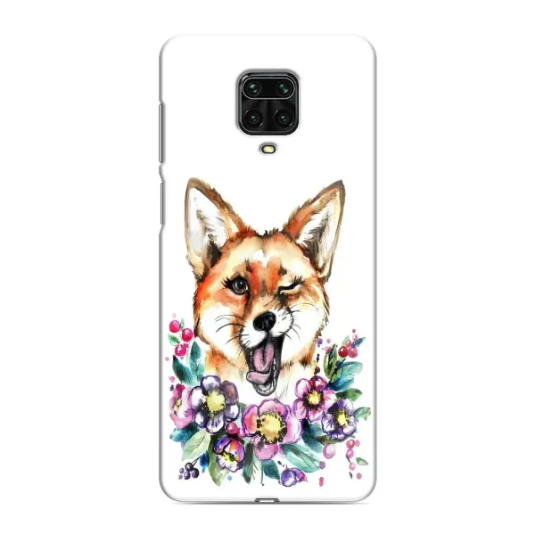 Чехол с рисунком «Хитрая лиса» для Xiaomi Redmi Note 9 Pro Max Чехол с рисунком «Хитрая лиса» для Xiaomi Redmi Note 9 Pro Max
