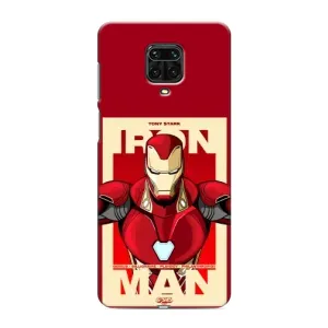 Чохол Супергерой Залізна Людина на Xiaomi Redmi Note 9 Pro Max (Iron man)