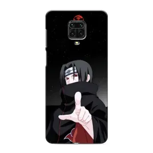 Чехлы с картинкой Итачи Учиха на Xiaomi Redmi Note 9 Pro Max (Итачи Знак)