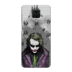 Чехлы с картинкой Джокера на Xiaomi Redmi Note 9 Pro Max (Joker клоун)