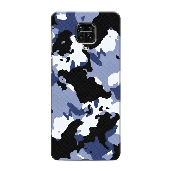 Чехол с рисунком «Камуфляжный Серый» для Xiaomi Redmi Note 9 Pro Max