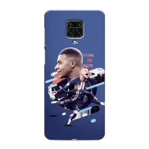 Чохол (TPU) з Футболістом на Xiaomi Redmi Note 9 Pro Max (Киліан)