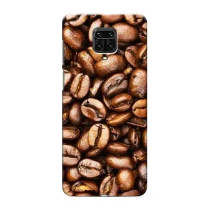 Чохол з зображенням смачної їжі для Xiaomi Redmi Note 9 Pro Max (Кава)